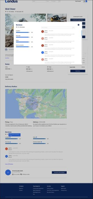 Final map and browse view